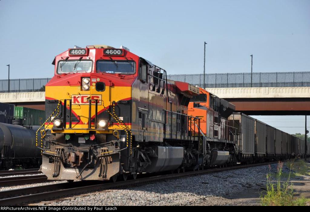 Eastbound coal train